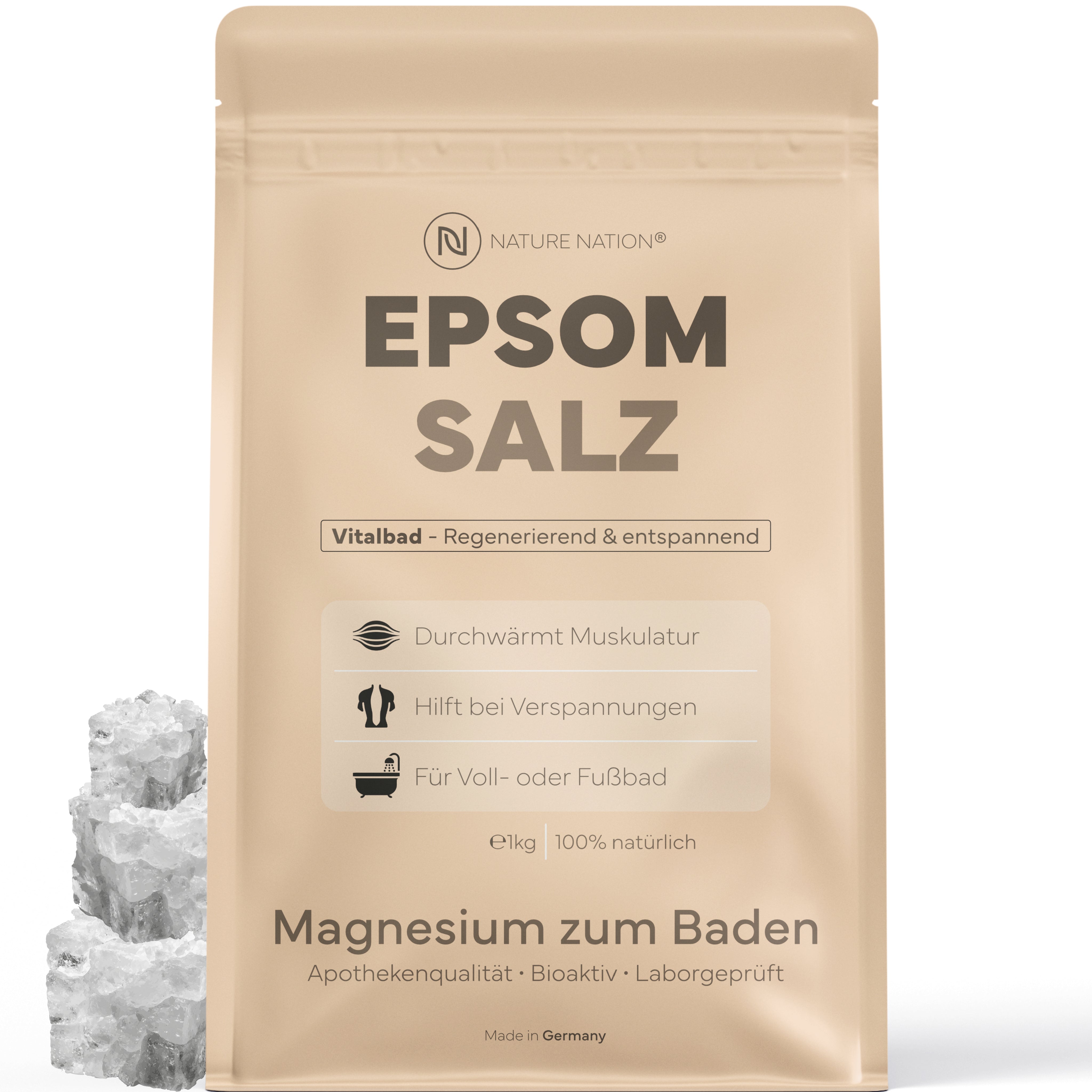 epsom salz als dünger Epsom Badesalz, 1kg