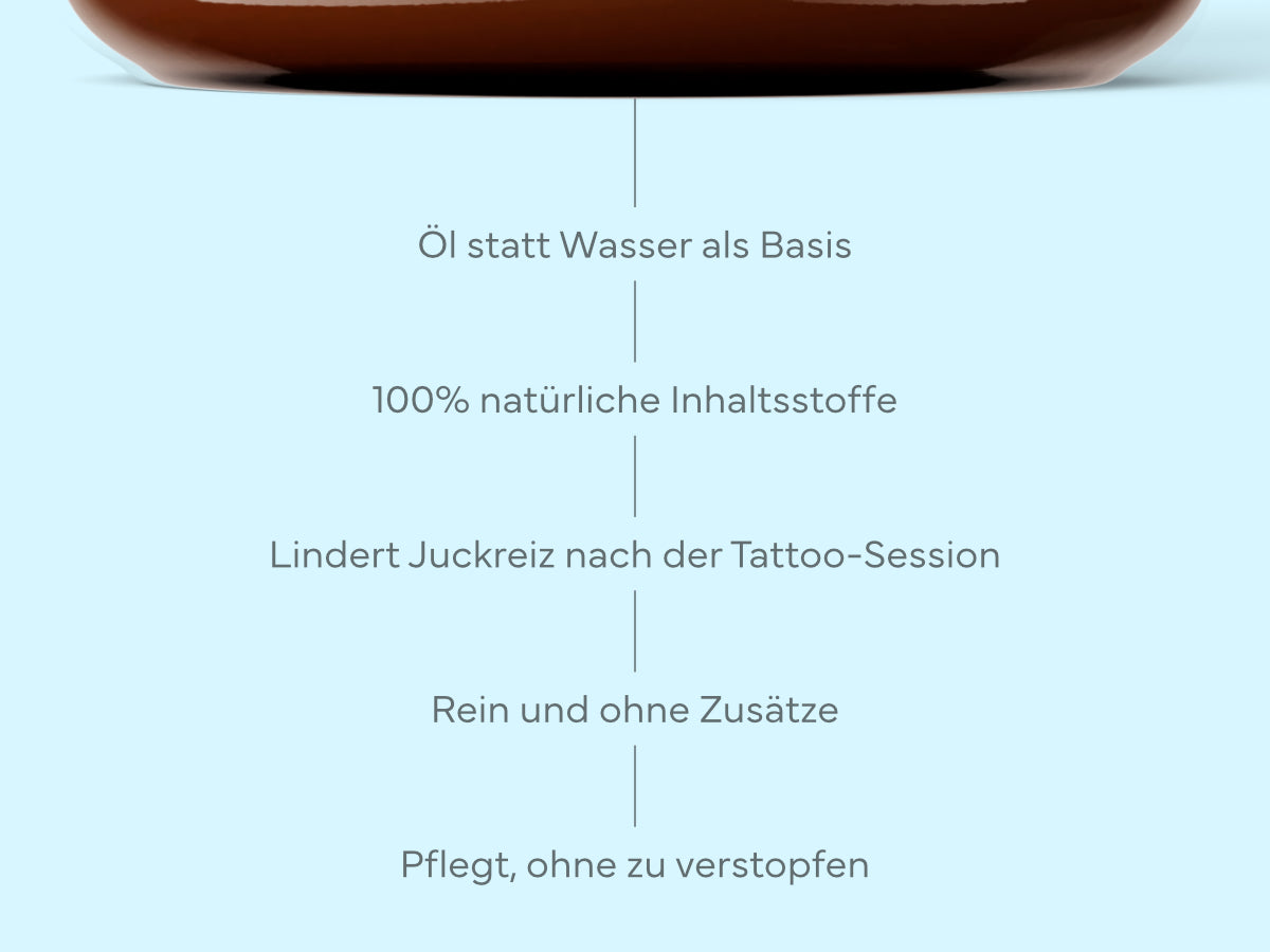 Tattoo Butter, 120 ml - Pflegt tätowierte Haut & unterstützt eine gesunde Heilung