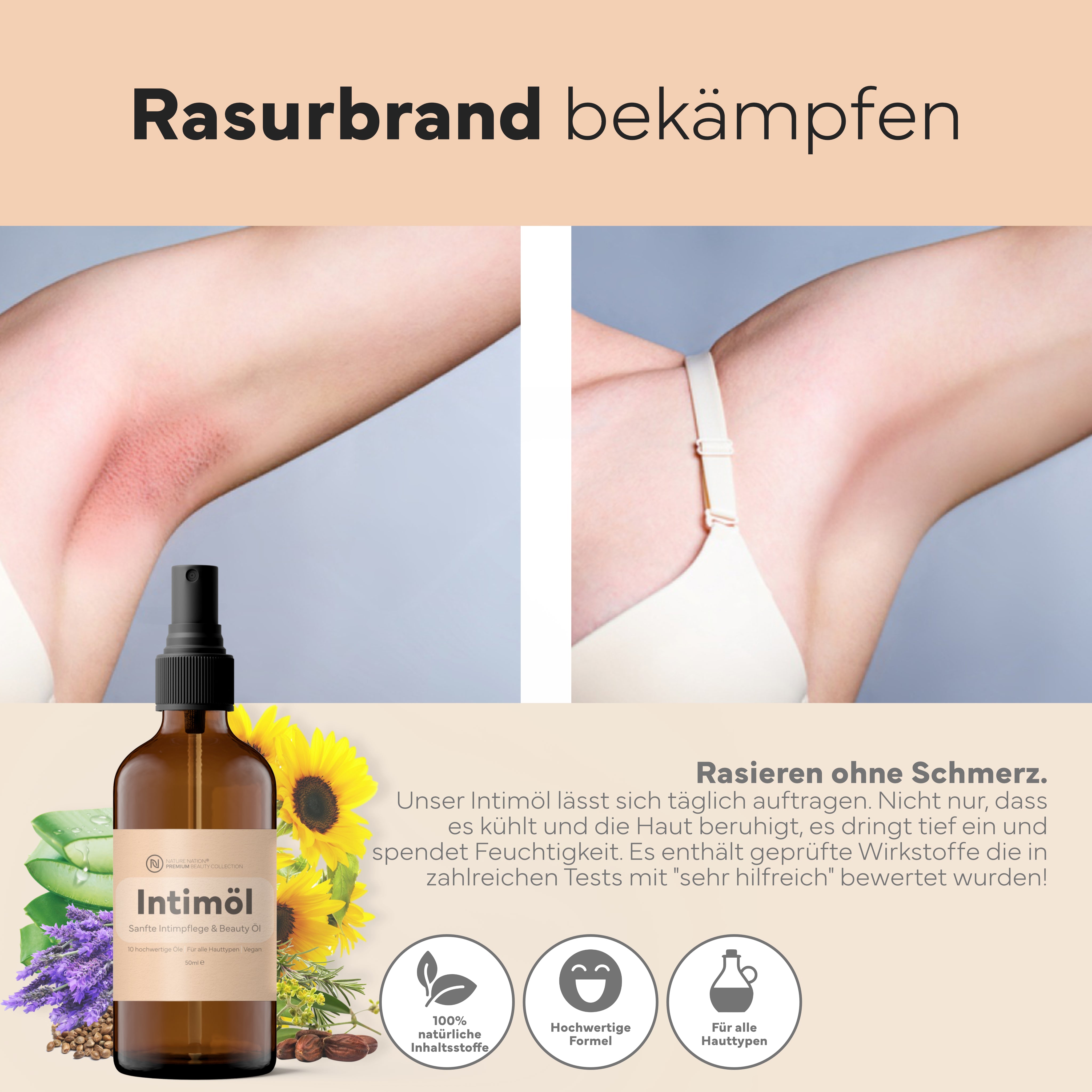 2er-Set Intimöl, 50ml