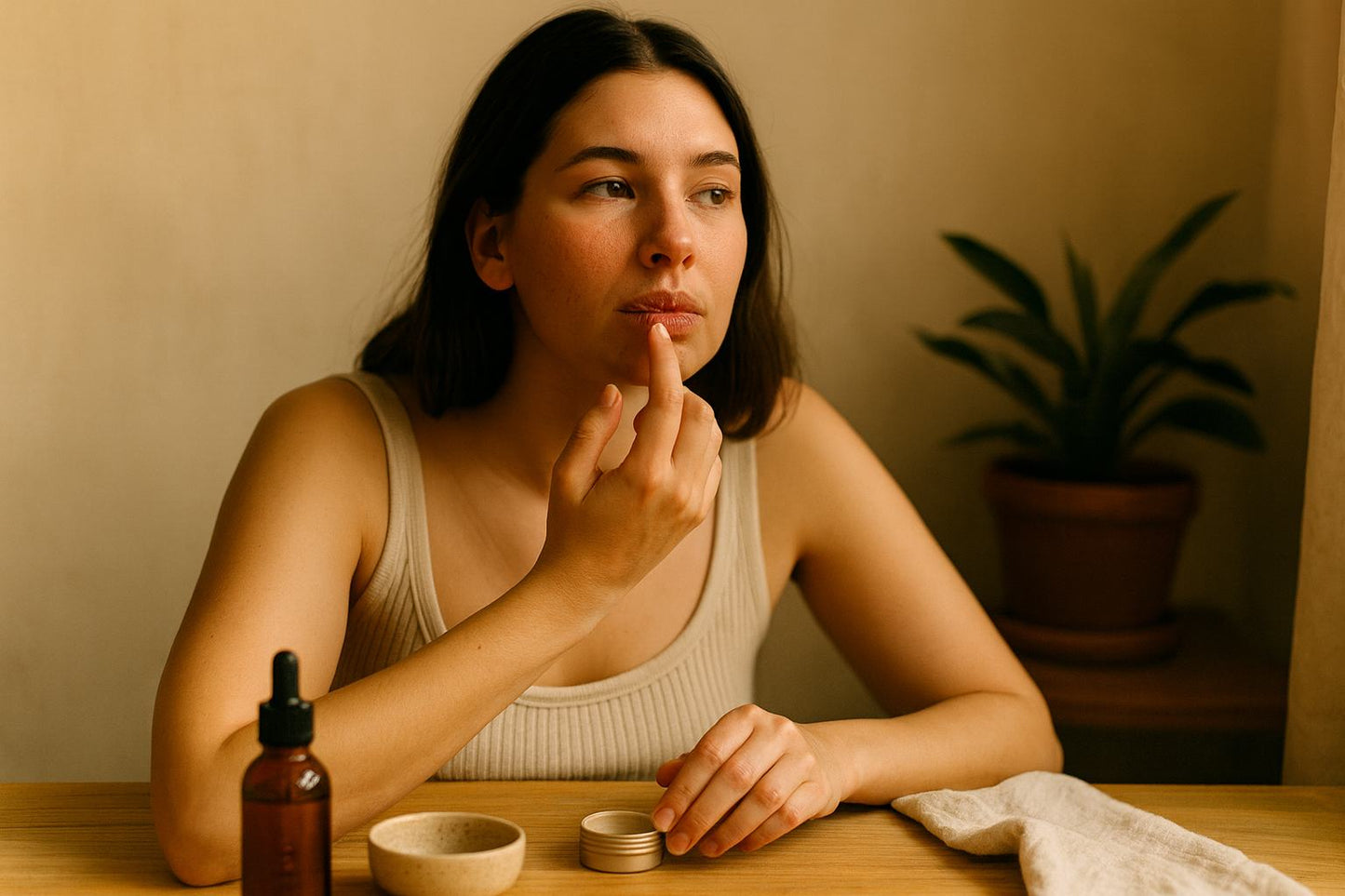 Trockene Lippen? Ursachen, was tun & Pflegeroutine