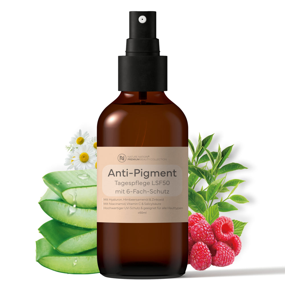 Pigmentflecken-Entferner, 50ml - Reduziert Pigmentflecken und vitalisiert die Haut