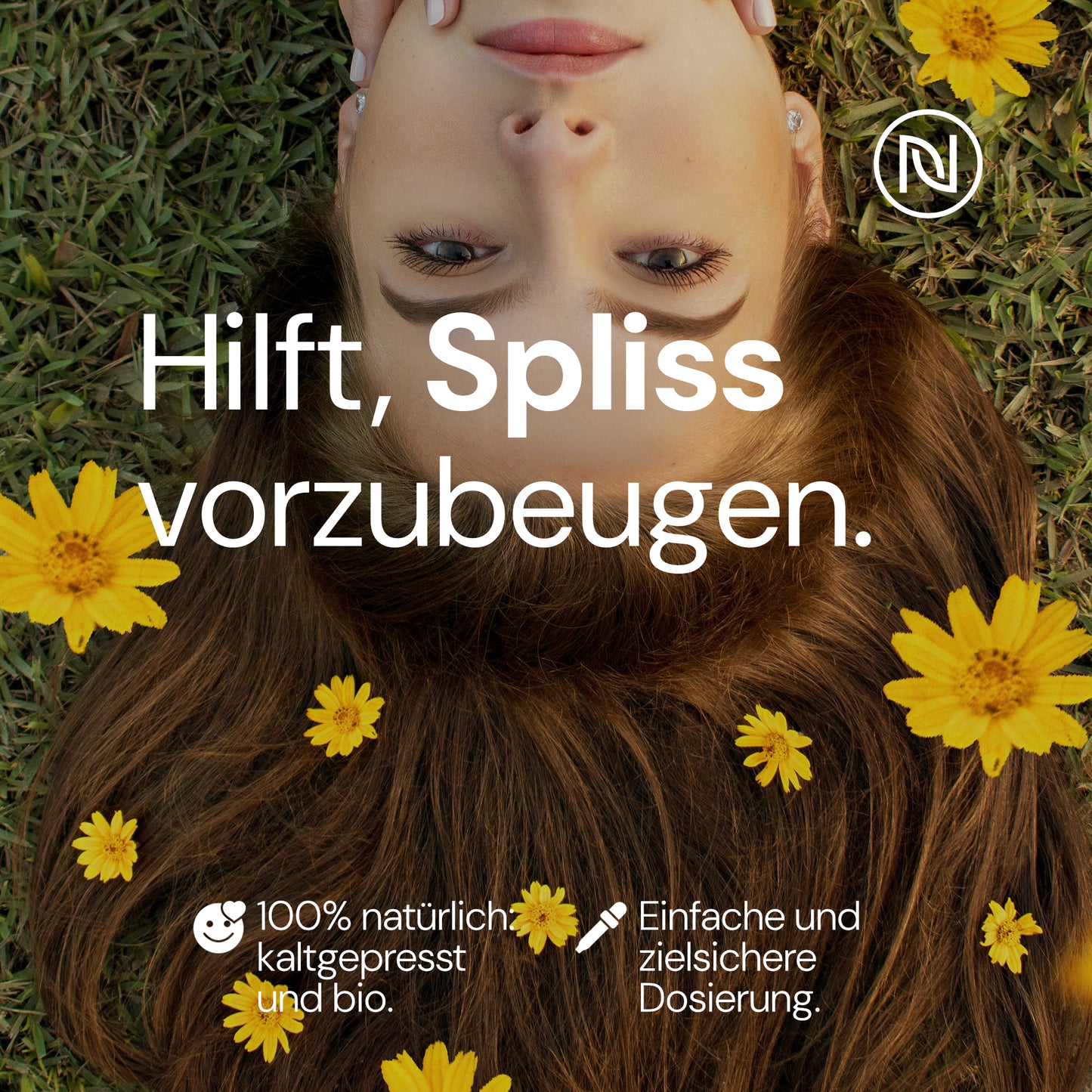 Natürliches Haaröl - Haarwachstum natürlich fördern und Kopfhaut & Haare pflegen - Arganöl, Rizinusöl, Mandelöl, Rosmarinöl - Haarwuchs- & Pflege-Öl als Haarmaske / Haarkur