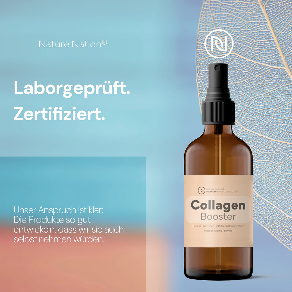 
                      
                        Kollagen Creme - 100% Collagen mit Peptide Typ 1, 2 & 3 - Zieht schnell ein - Mit Hyaluronsäure (Hyaluron) - Laborgeprüft und prod. in DE (1 x 50ml, Geruch: Rosenwasser)
                      
                    