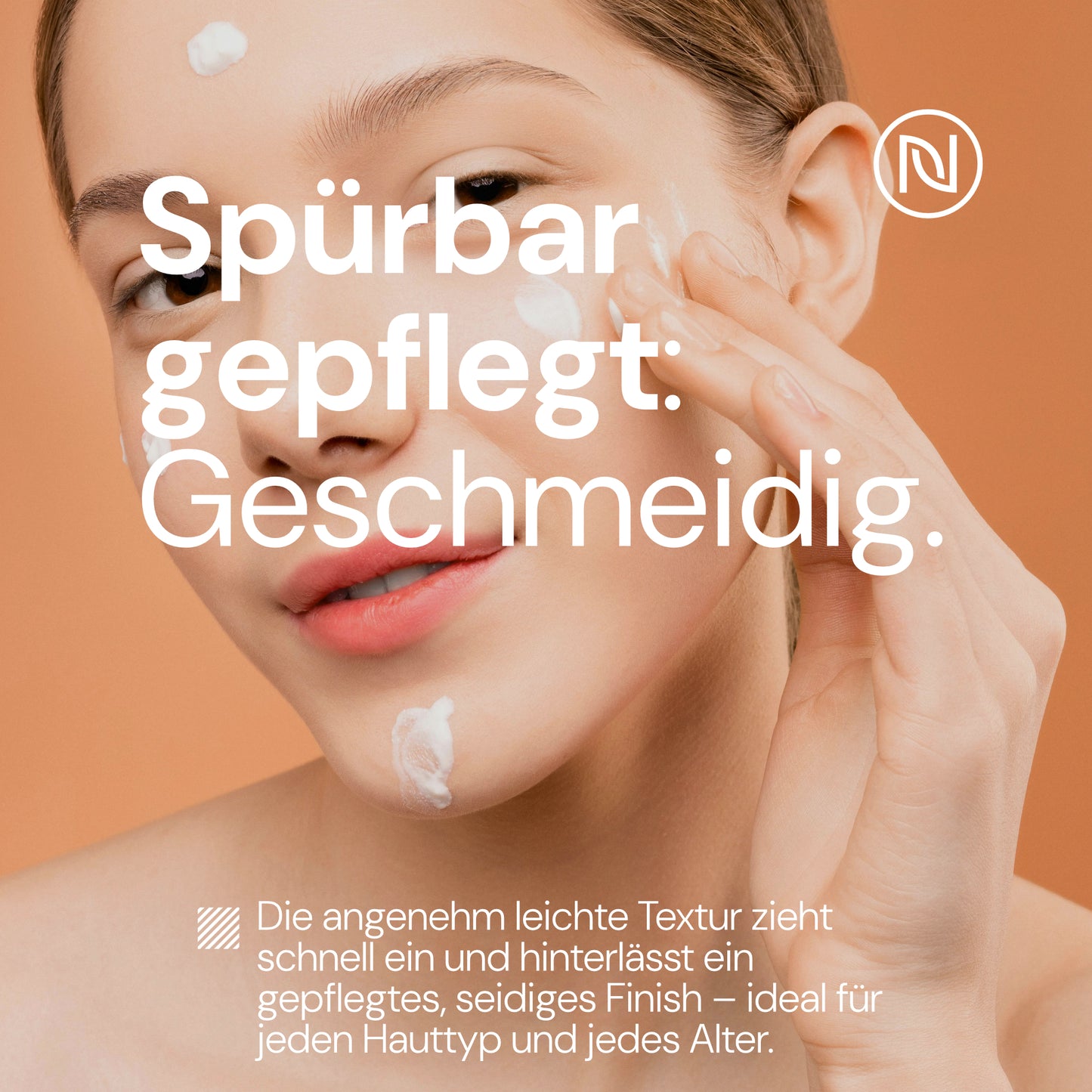Kollagen Creme - 100% Collagen mit Peptide Typ 1, 2 & 3 - Zieht schnell ein - Mit Hyaluronsäure (Hyaluron) - Laborgeprüft und prod. in DE (1 x 50ml, Geruch: Rosenwasser)
