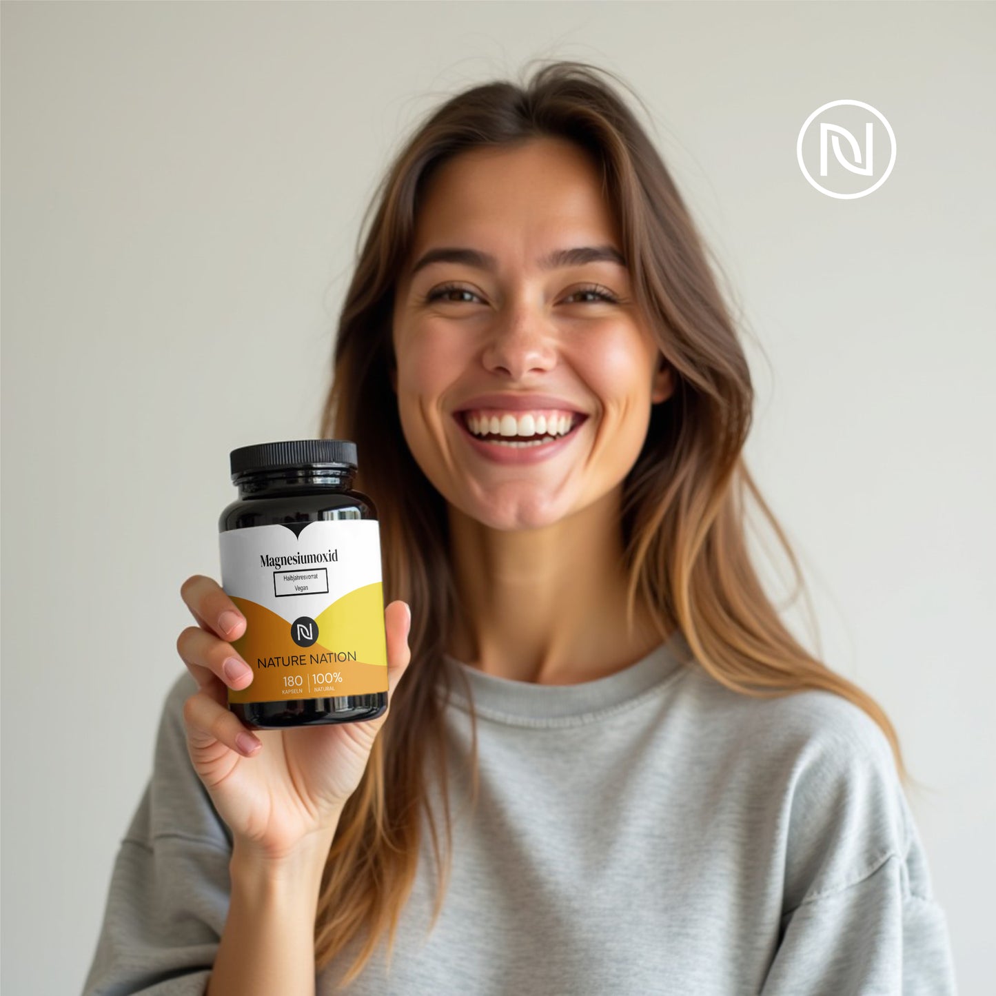 Magnesium Kapseln - optimal hochdosiert je Kapsel 667mg, davon 400mg elementares Magnesium pro Kapsel - sehr hoher Magnesium-Gehalt - Laborgeprüft, vegan & rein (1 x 180 Kapseln)