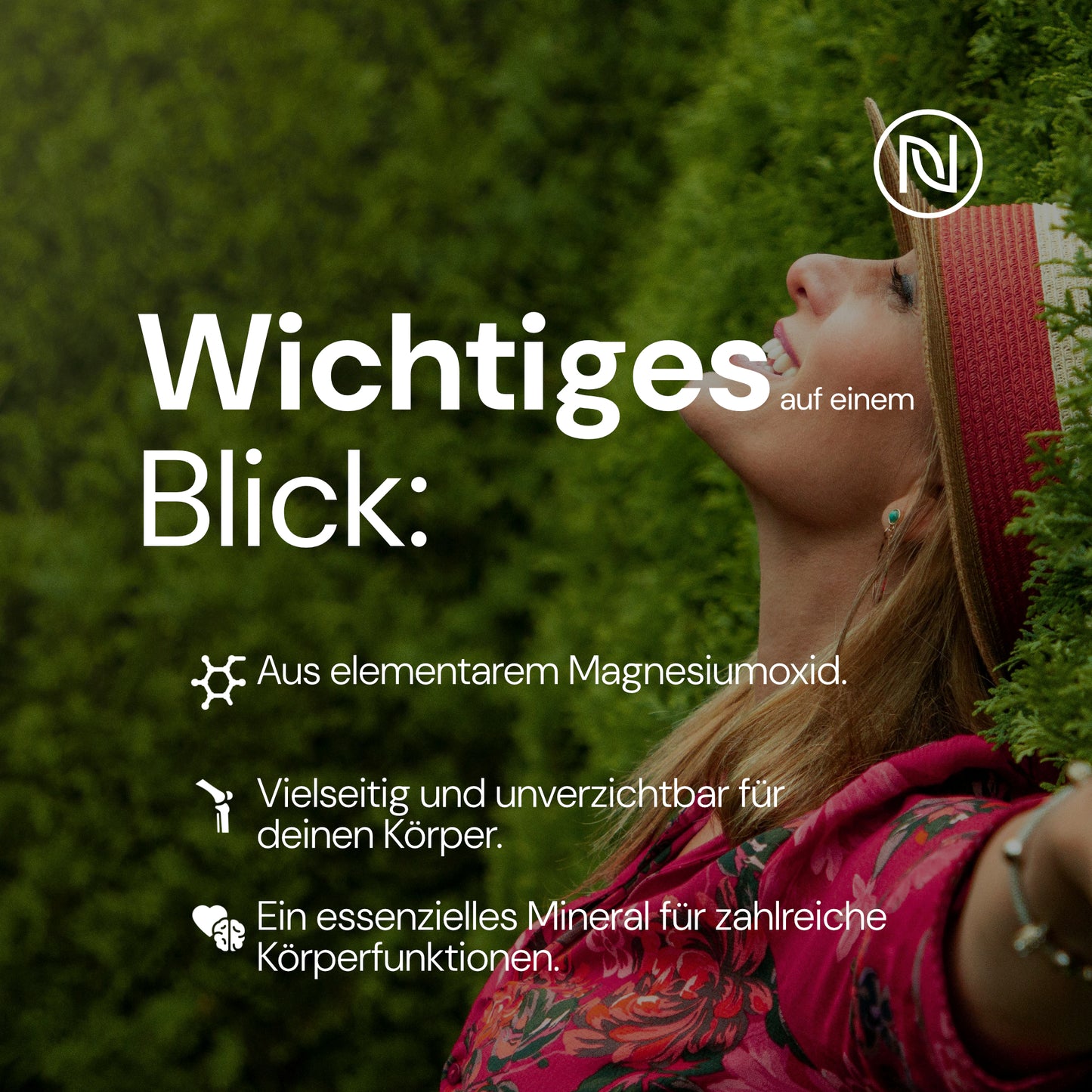 Magnesium Kapseln - optimal hochdosiert je Kapsel 667mg, davon 400mg elementares Magnesium pro Kapsel - sehr hoher Magnesium-Gehalt - Laborgeprüft, vegan & rein (1 x 180 Kapseln)