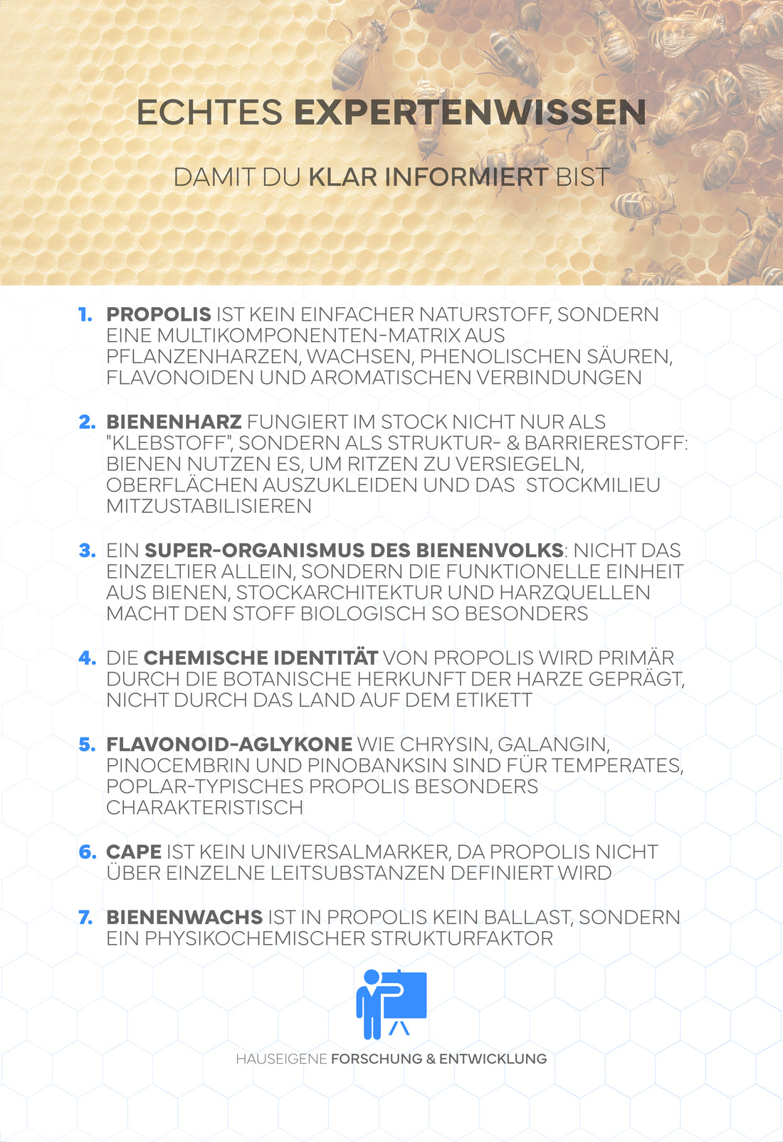 Propolissalbe, 100ml - Hochdosierte 40%-Propoliscreme, mit naturreinem Bio-Propolis, kaltgepresstem Traubenkernöl und Bienenwachs