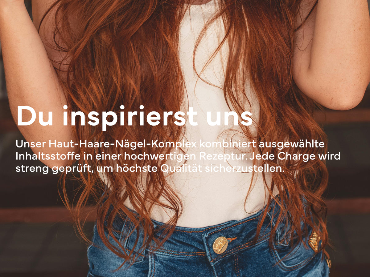 Haut Haare Nägel, 60 Kapseln – Unterstützt Haut, Haarstruktur & Nagelwachstum von innen