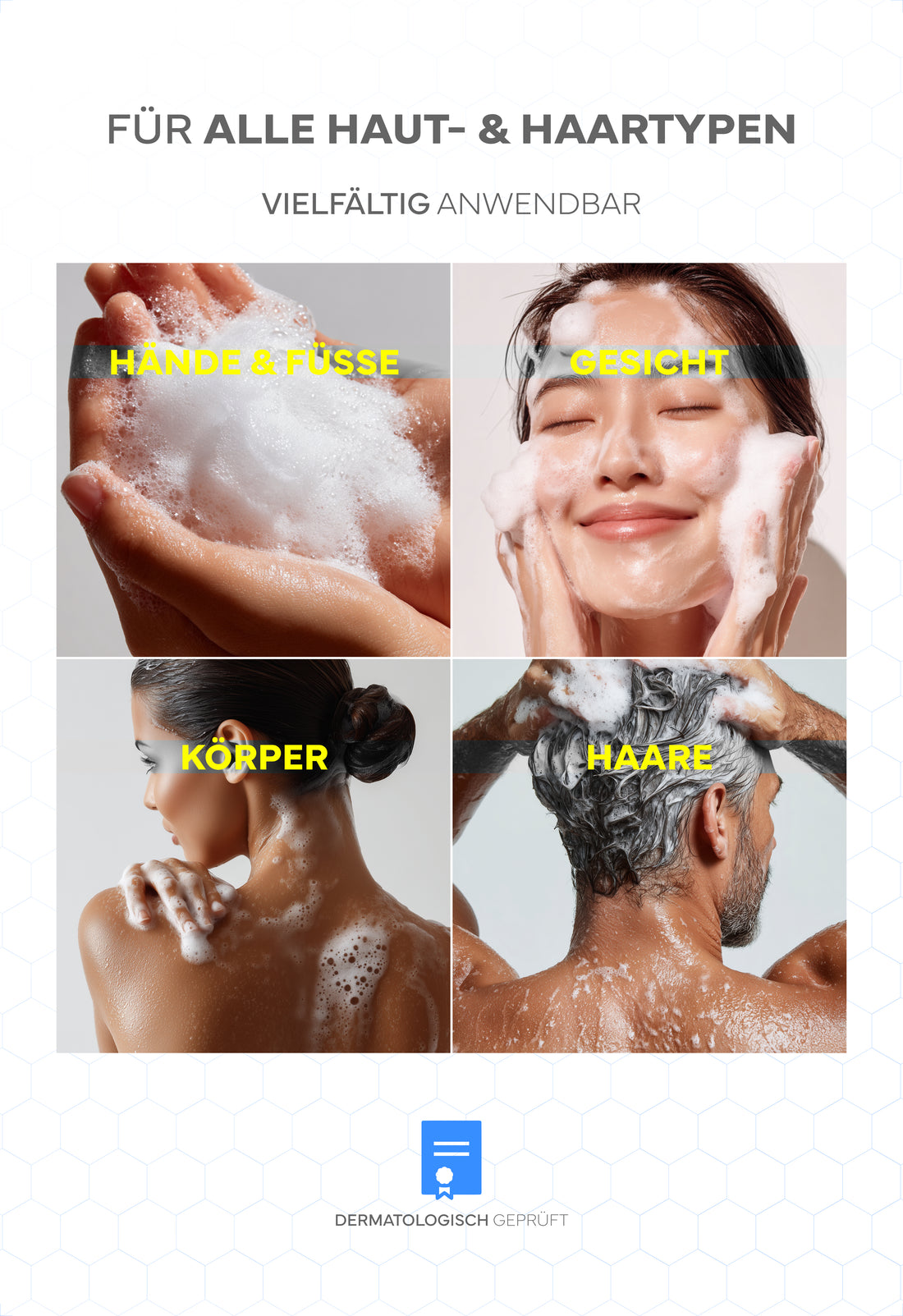 Propolis-Seife, 100g - Pflegende Naturseife mit Bio-Propolis & Honig, für die sanfte Reinigung von Haaren, Gesicht, Händen & Körper