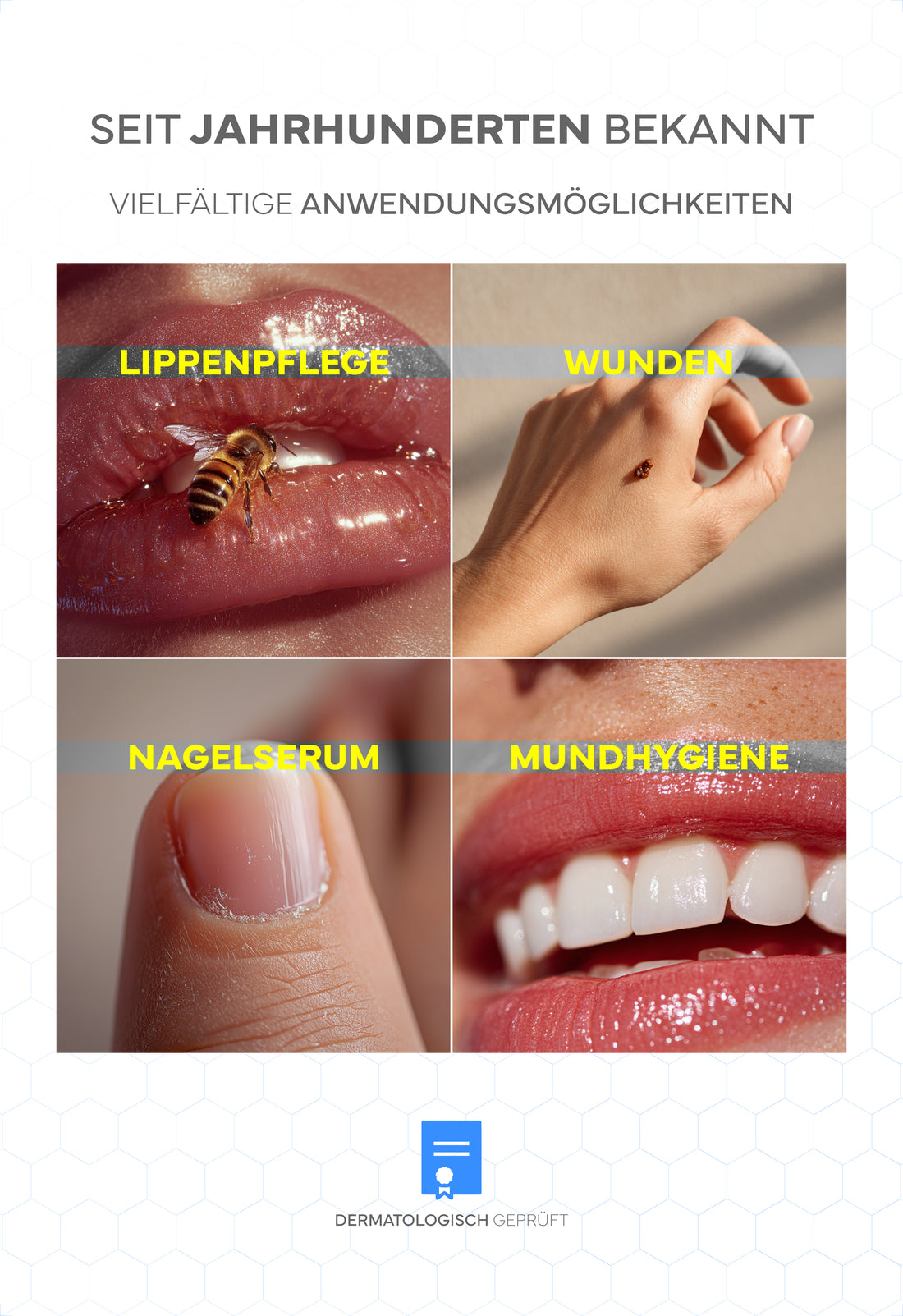 Bio Propolis-Tropfen (in Imker-Qualität), mit 40% Standardisierung - Als Nagelserum, Halsspray, Lippenbalsam, bei Hautunreinheiten sowie zum Gurgeln