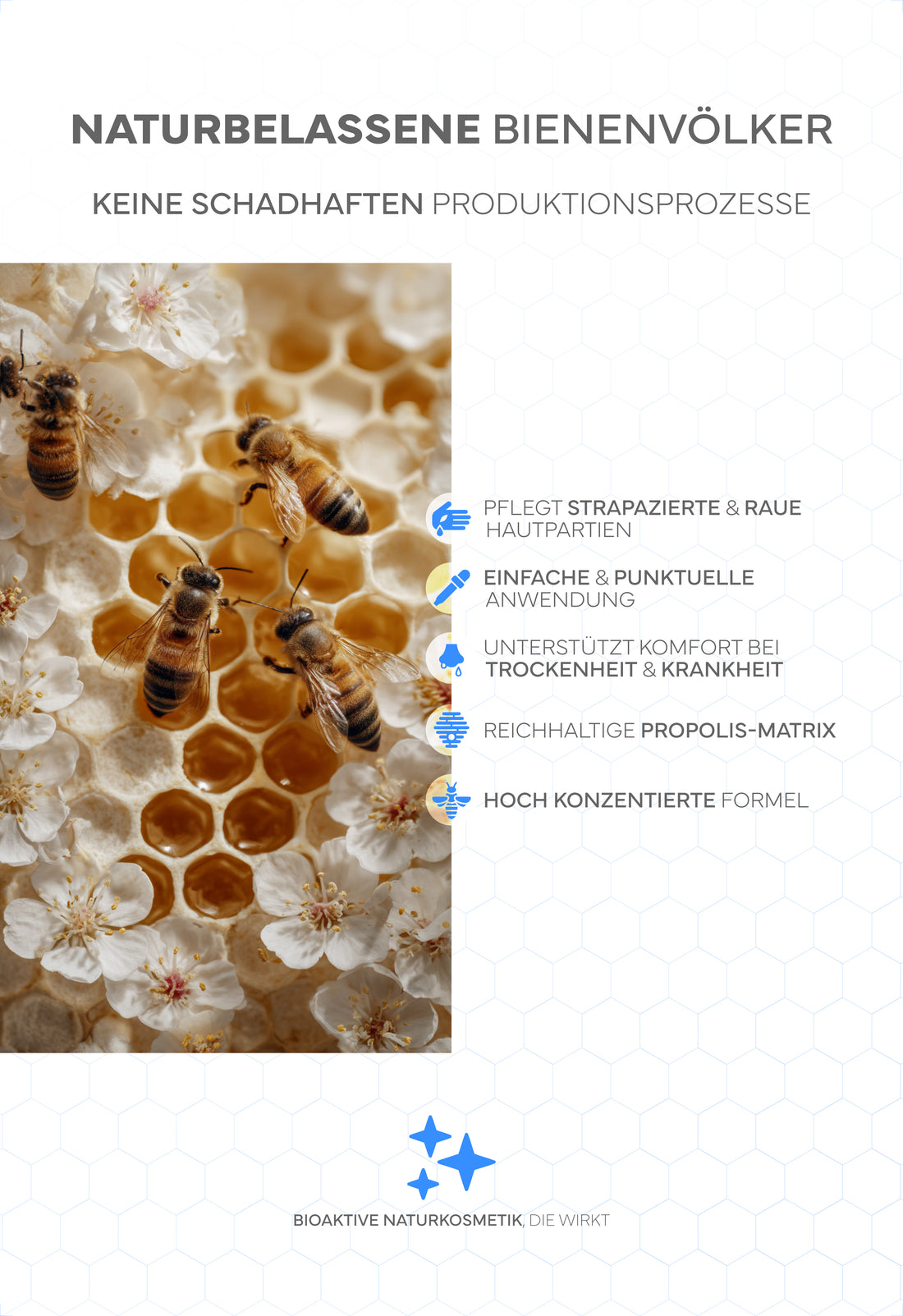 Bio Propolis-Tropfen (in Imker-Qualität), mit 40% Standardisierung - Als Nagelserum, Halsspray, Lippenbalsam, bei Hautunreinheiten sowie zum Gurgeln