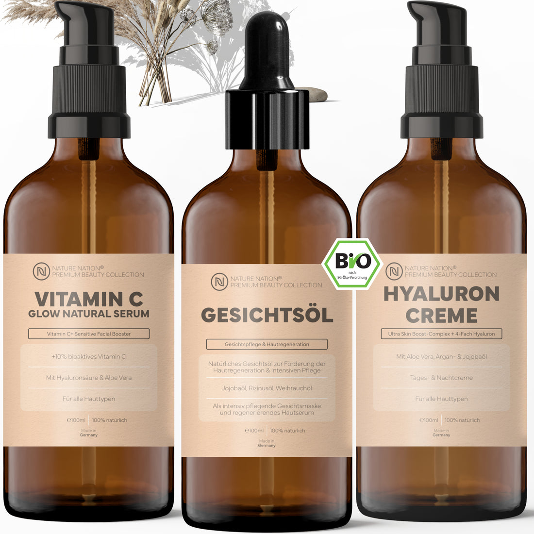 Glow & Moisture-Set: Das Spar-Set, für strahlende Hautpflege mit Feuchtigkeit & Glow