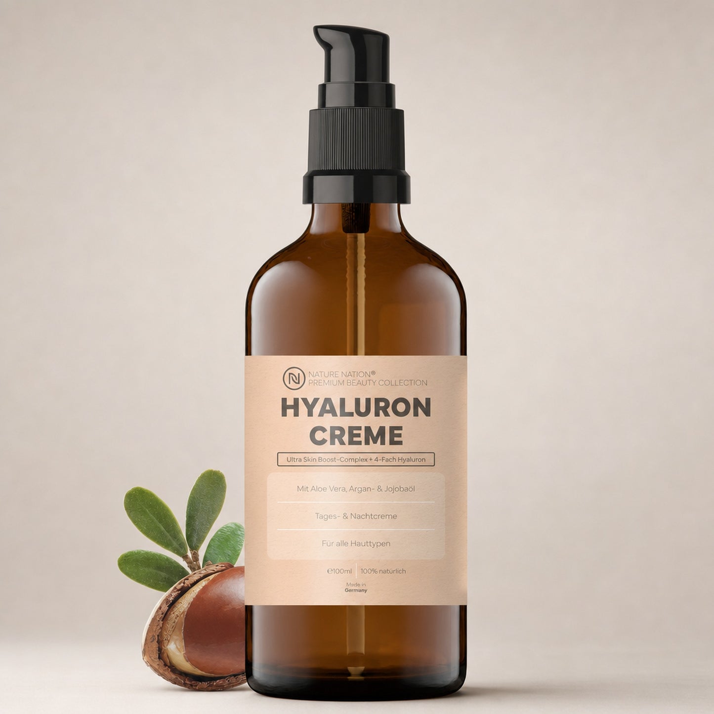 Hyaluron Creme, 100ml, Studioaufnahme