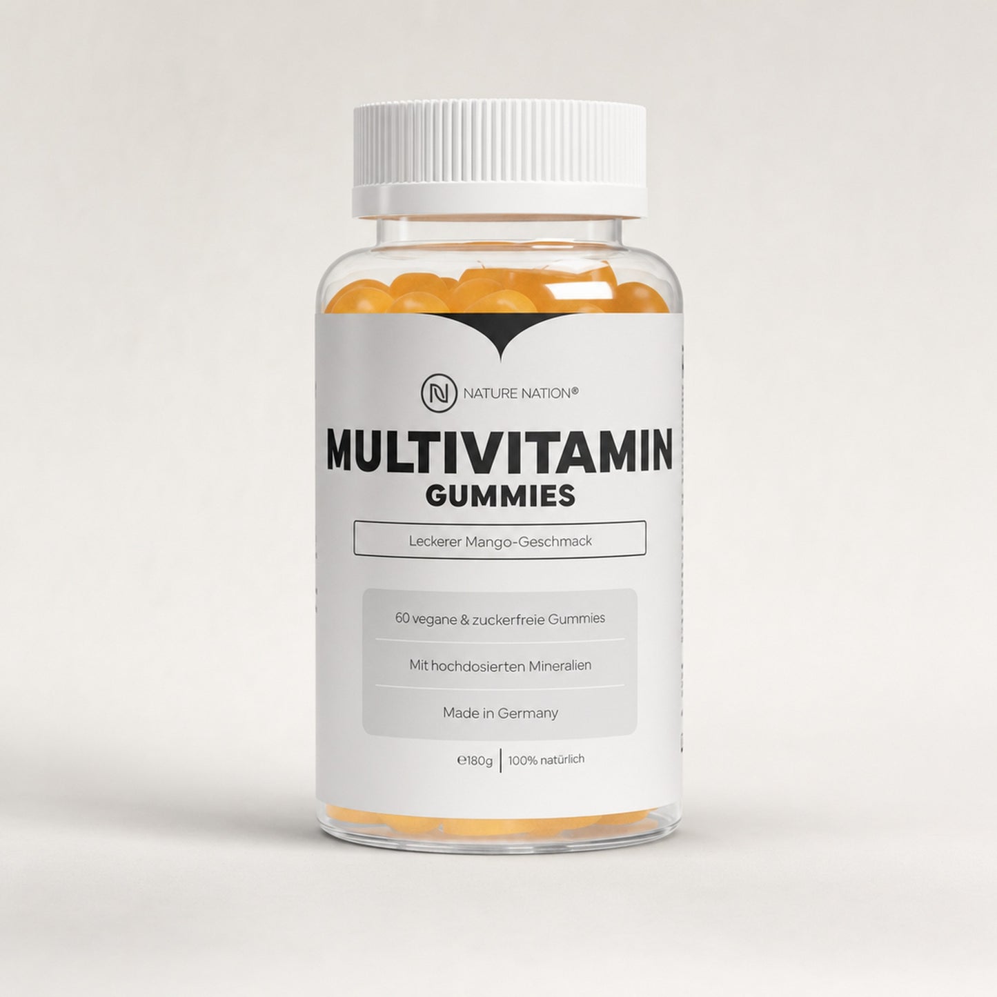 Multivitamin + Mineral-Gummies, Studioaufnahme