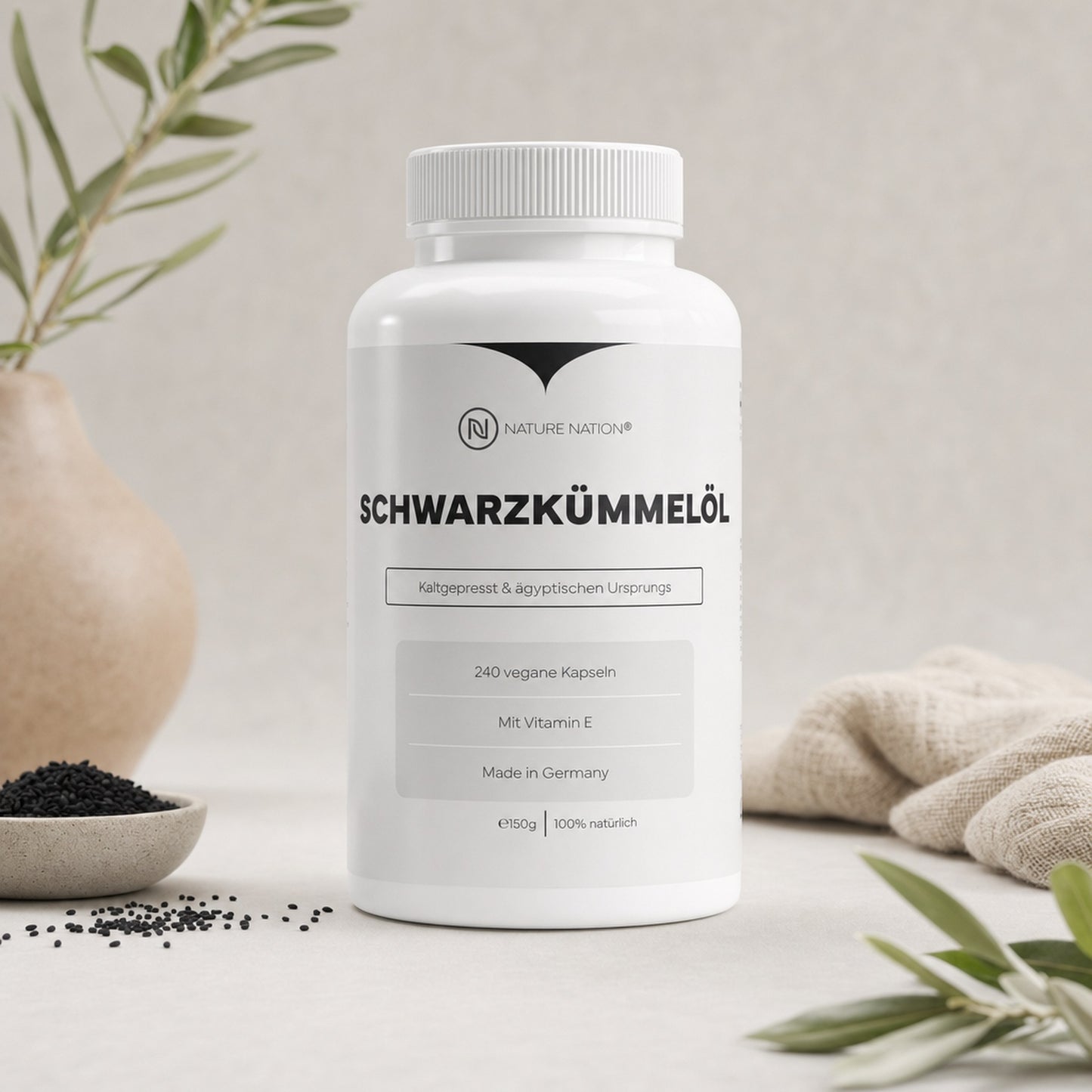 Aegyptisches Schwarzkuemmeloel, Studioaufnahme