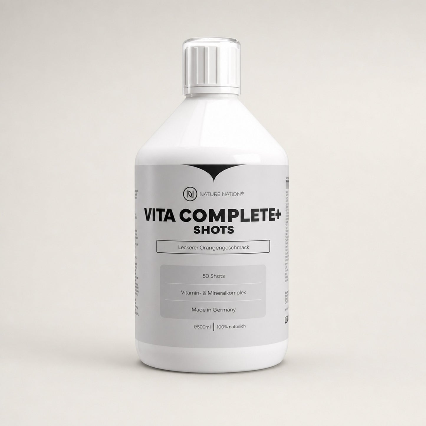 Vita Complete+ Shots Orange, Studioaufnahme