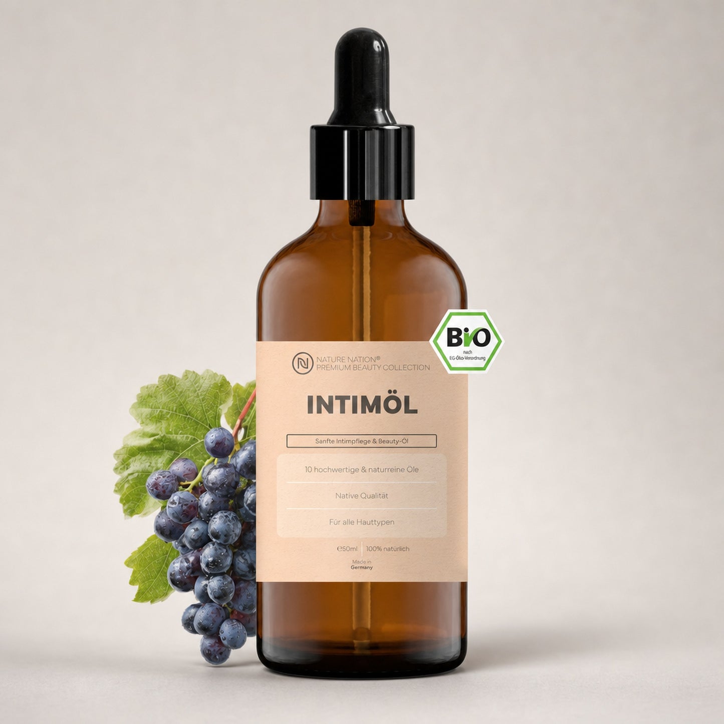 Intimoel 50ml, Studioaufnahme